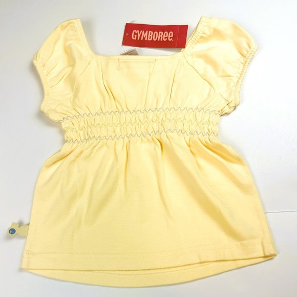 NWT Gymboree Girl Floral Print Capri Pant & Smocked Eyelet Trim Top Size 6 - Picture 8 of 8